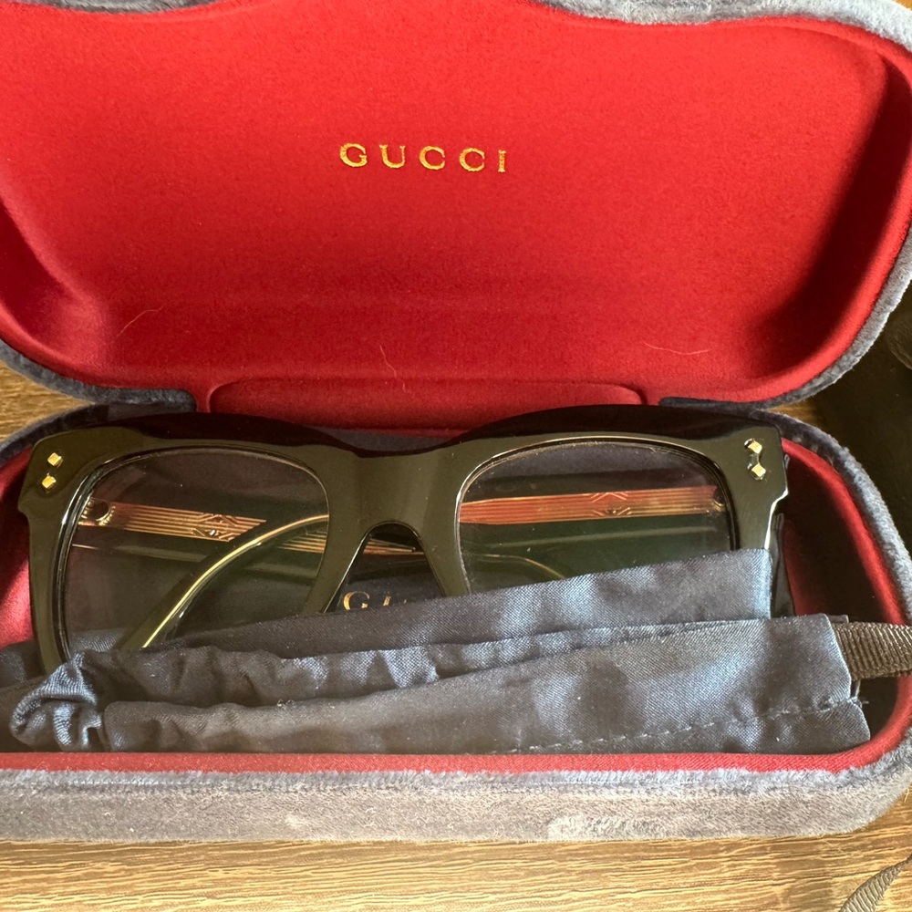 Gucci Black Designer Glasses